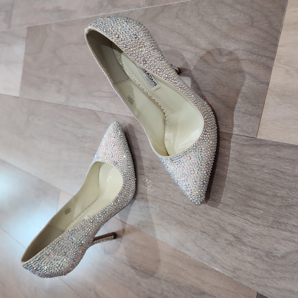Benjamin adams Swarovski crystal heels
